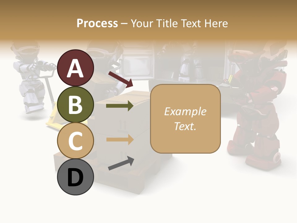 Logistics Technology Truck PowerPoint Template