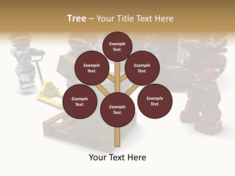 Logistics Technology Truck PowerPoint Template