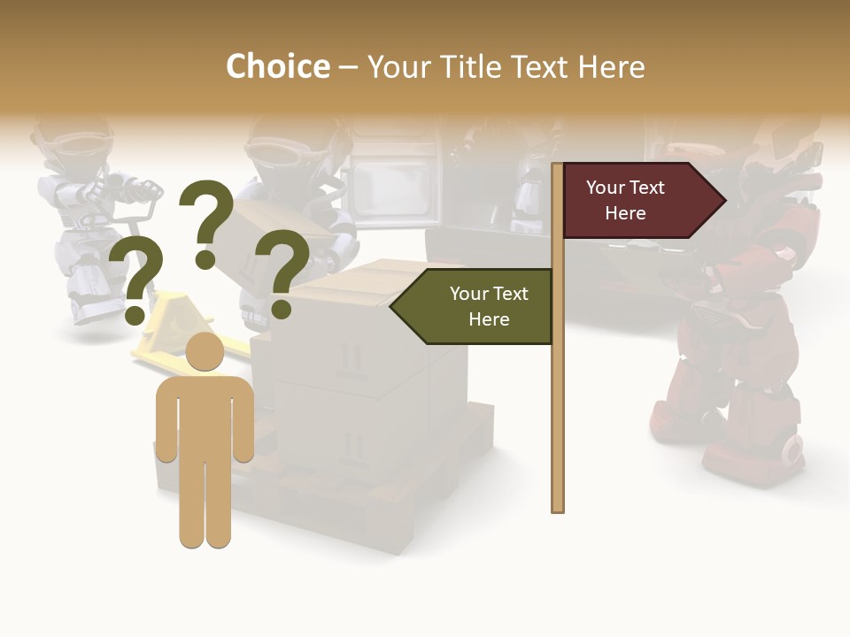 Logistics Technology Truck PowerPoint Template