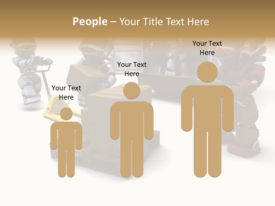 Logistics Technology Truck PowerPoint Template