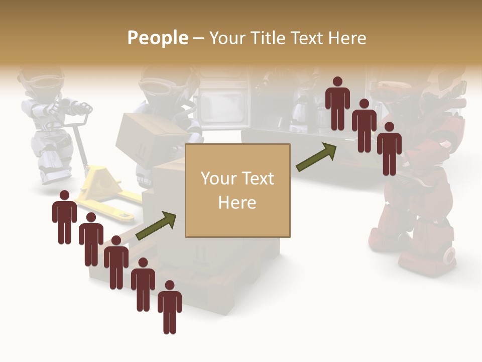 Logistics Technology Truck PowerPoint Template