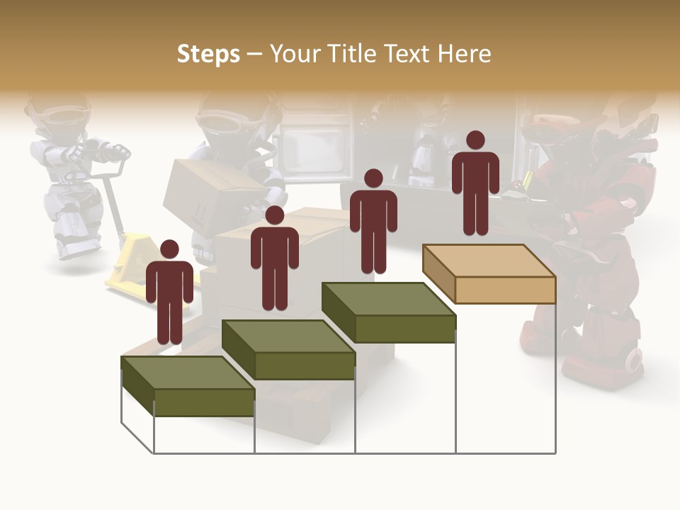 Logistics Technology Truck PowerPoint Template
