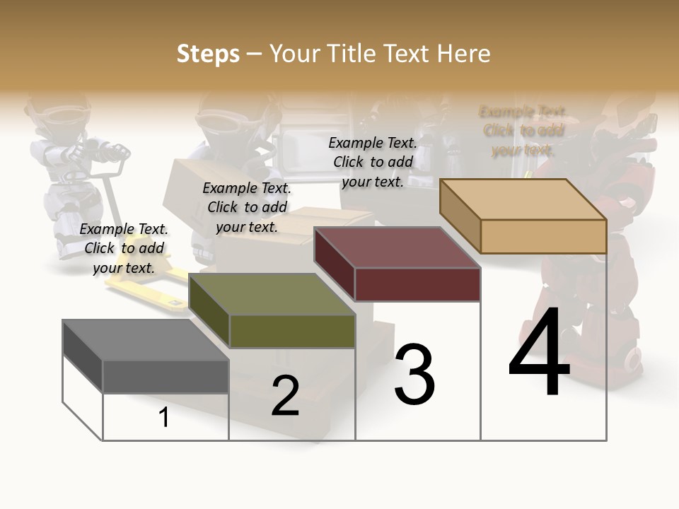Logistics Technology Truck PowerPoint Template
