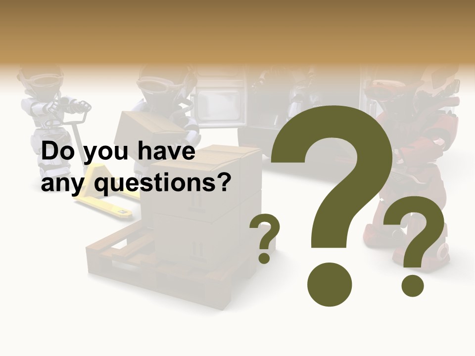 Logistics Technology Truck PowerPoint Template