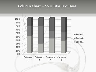 White Enjoyment Accessory PowerPoint Template