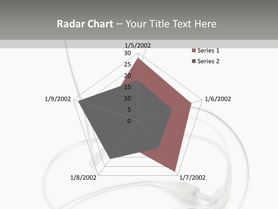 White Enjoyment Accessory PowerPoint Template