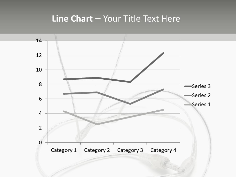 White Enjoyment Accessory PowerPoint Template