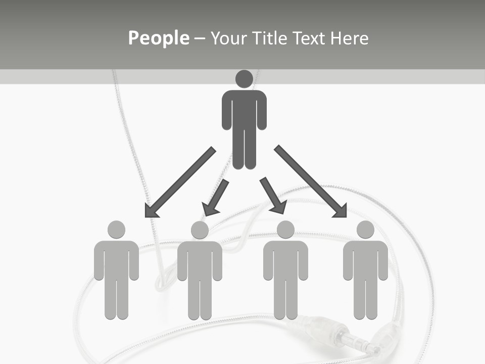 White Enjoyment Accessory PowerPoint Template