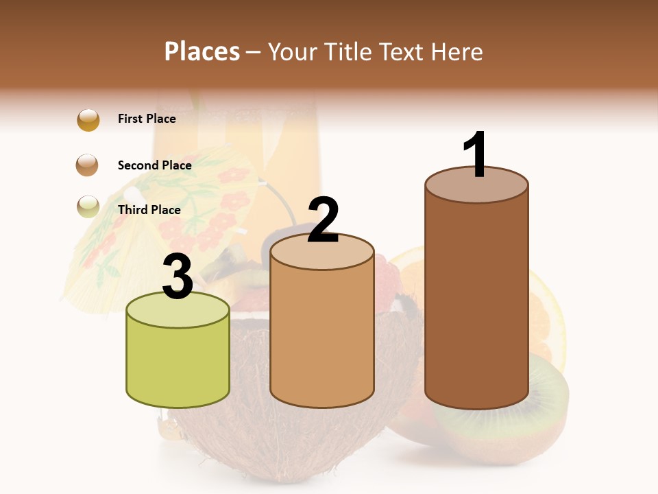 Coco Meal Slice PowerPoint Template