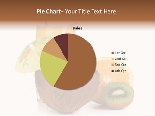 Coco Meal Slice PowerPoint Template