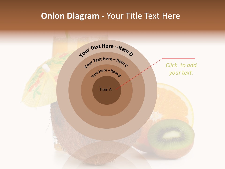 Coco Meal Slice PowerPoint Template