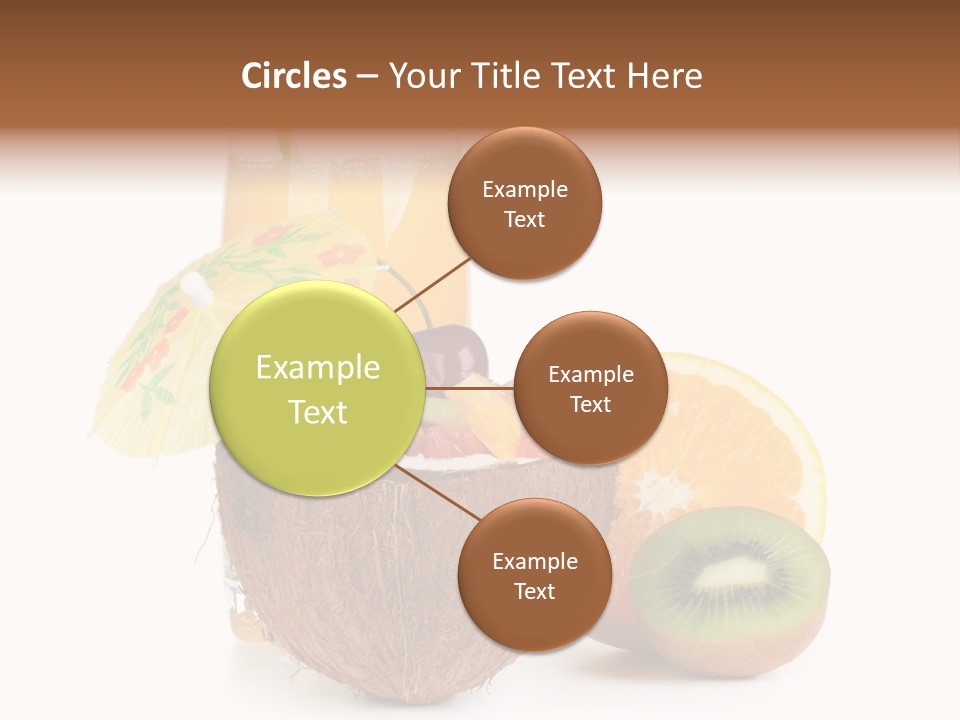 Coco Meal Slice PowerPoint Template