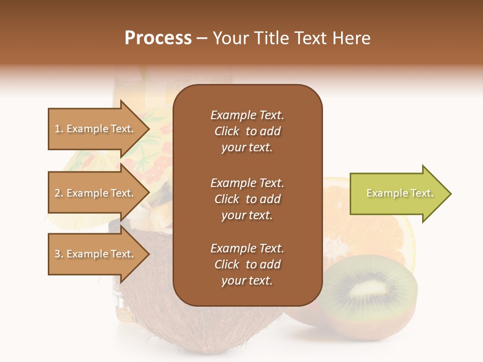 Coco Meal Slice PowerPoint Template