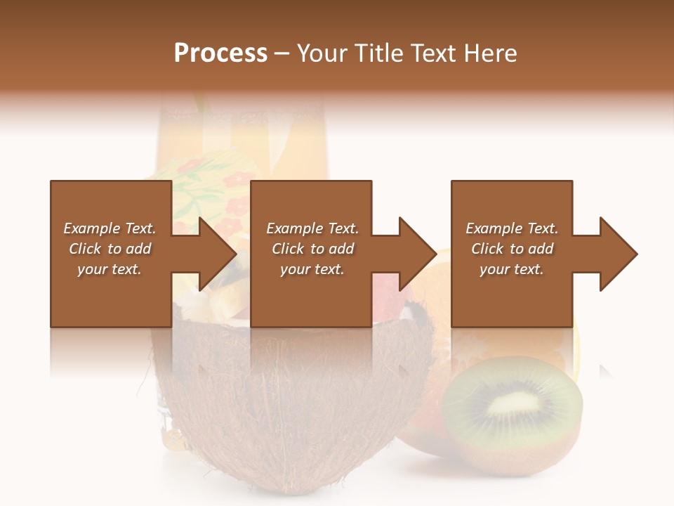 Coco Meal Slice PowerPoint Template