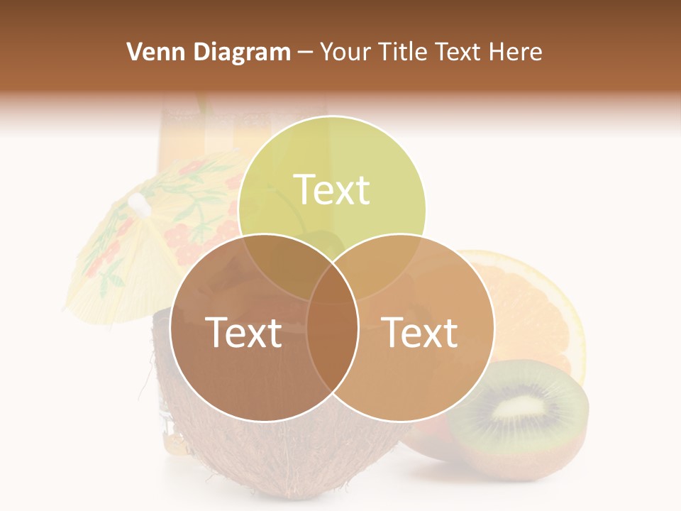 Coco Meal Slice PowerPoint Template