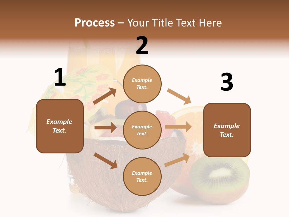 Coco Meal Slice PowerPoint Template