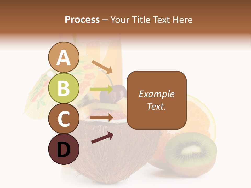 Coco Meal Slice PowerPoint Template