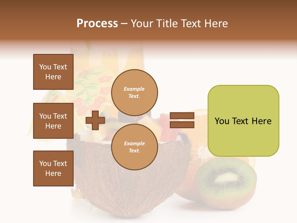 Coco Meal Slice PowerPoint Template