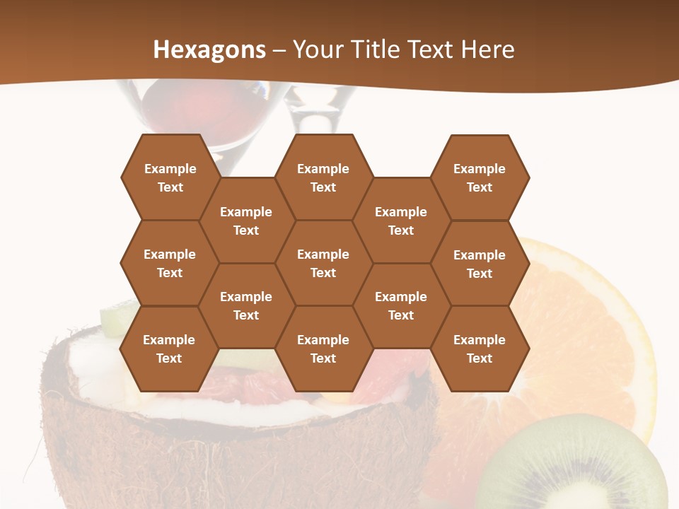 Meal Glass Martini PowerPoint Template