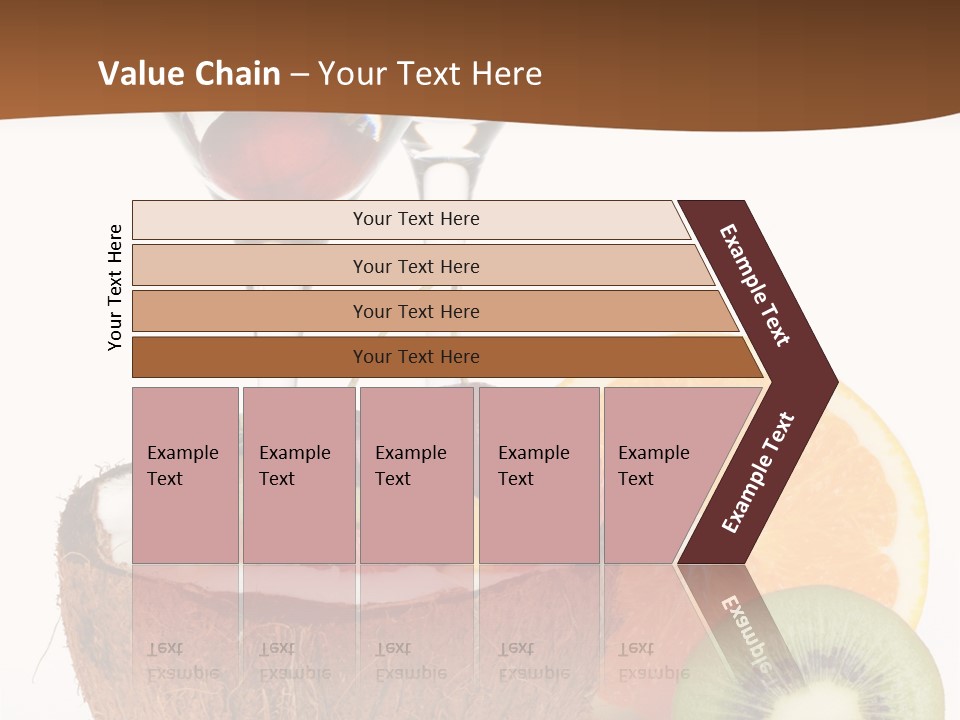Meal Glass Martini PowerPoint Template