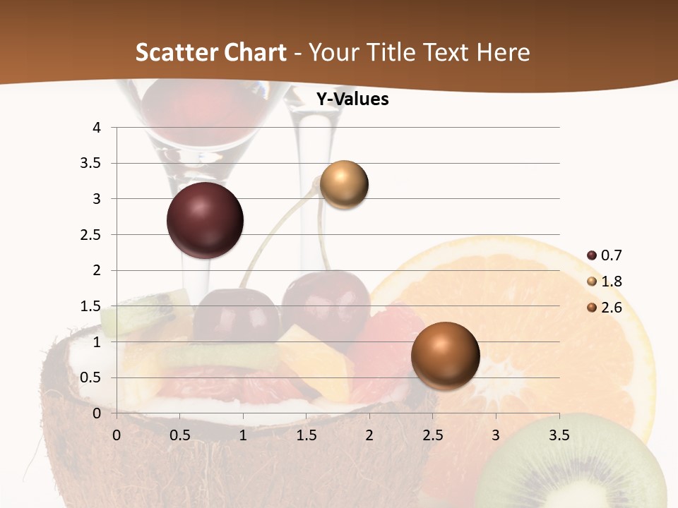 Meal Glass Martini PowerPoint Template