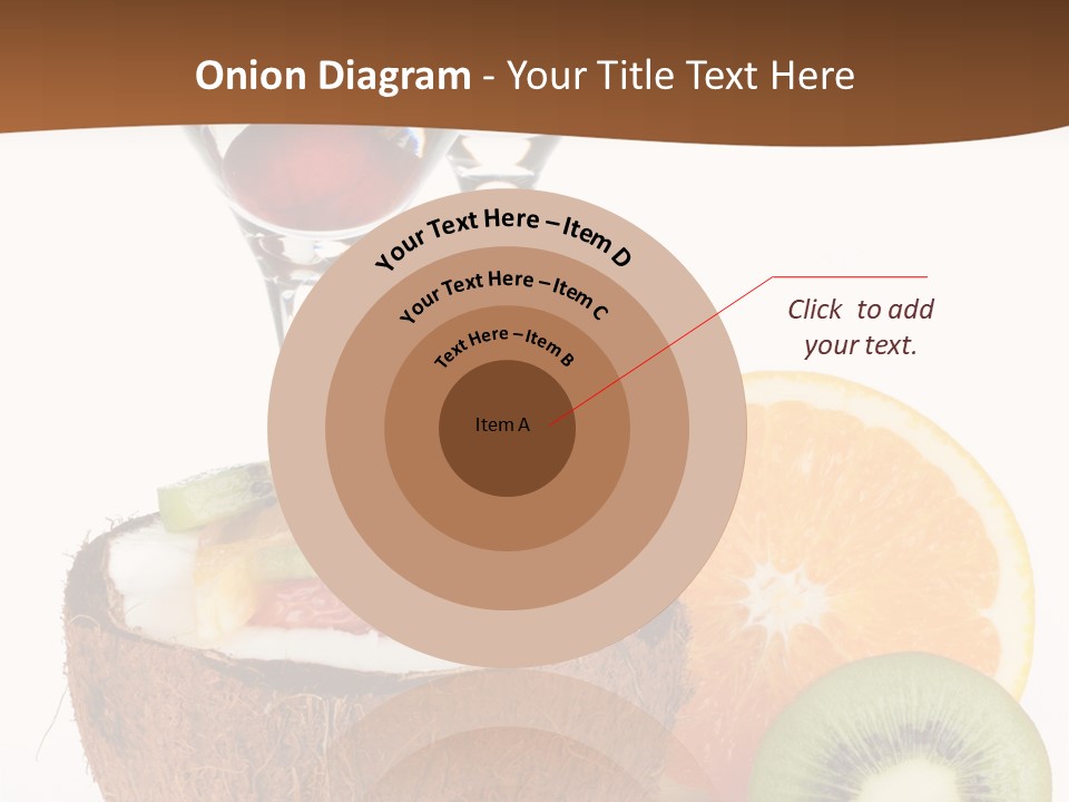 Meal Glass Martini PowerPoint Template