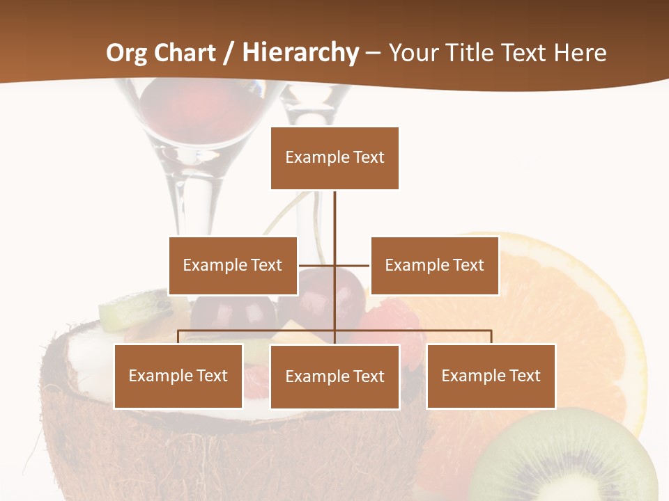 Meal Glass Martini PowerPoint Template