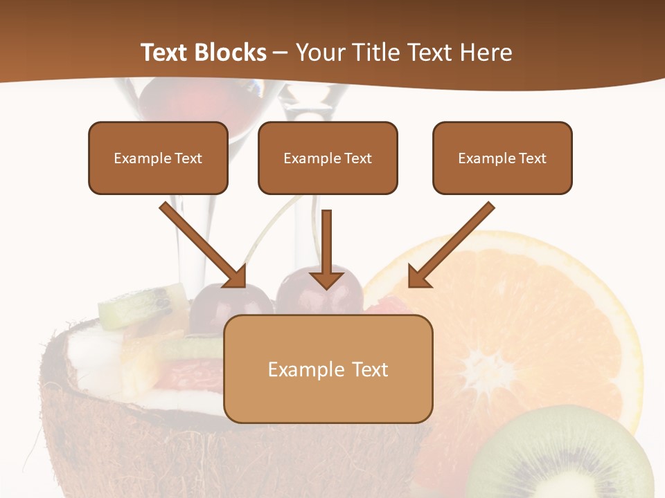 Meal Glass Martini PowerPoint Template