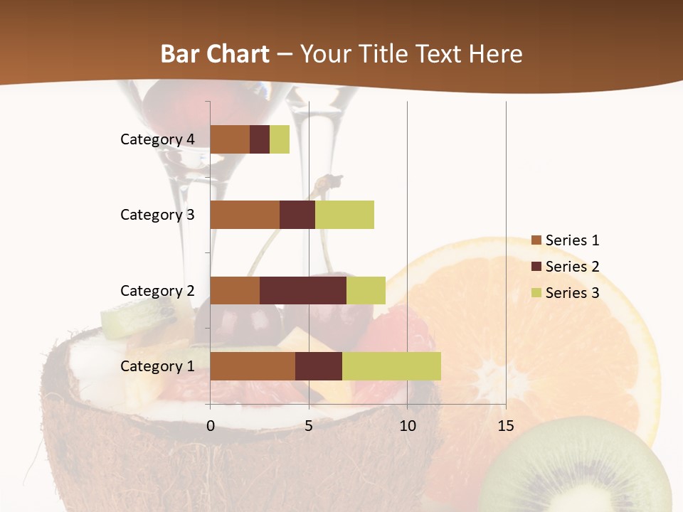 Meal Glass Martini PowerPoint Template