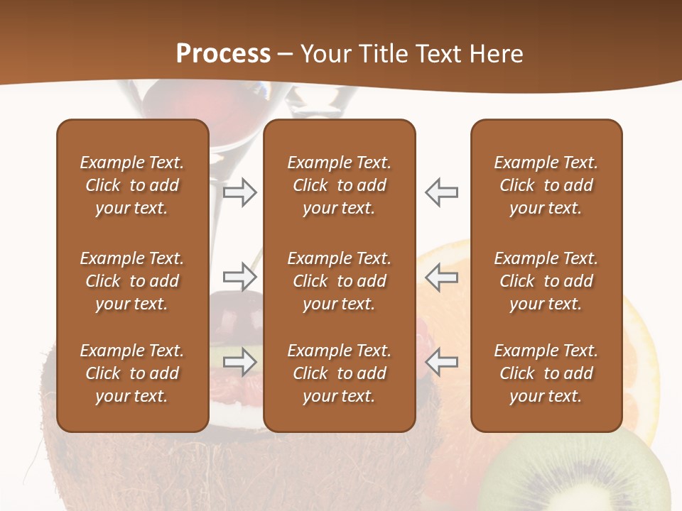Meal Glass Martini PowerPoint Template