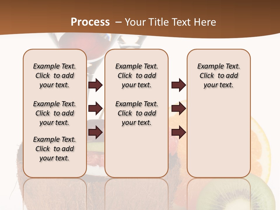 Meal Glass Martini PowerPoint Template