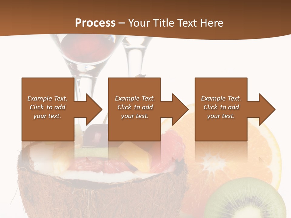 Meal Glass Martini PowerPoint Template