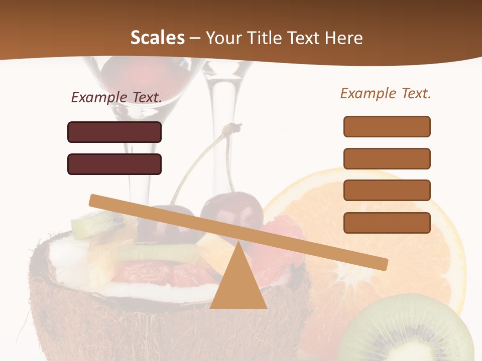 Meal Glass Martini PowerPoint Template