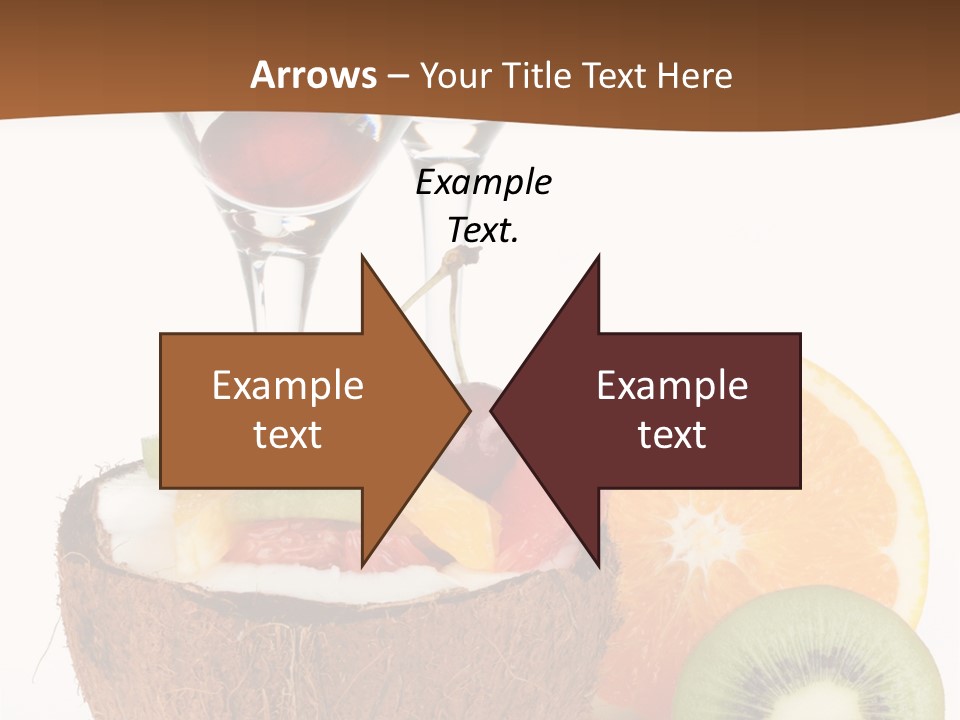 Meal Glass Martini PowerPoint Template