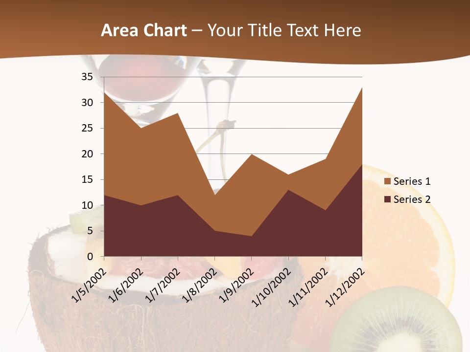 Meal Glass Martini PowerPoint Template