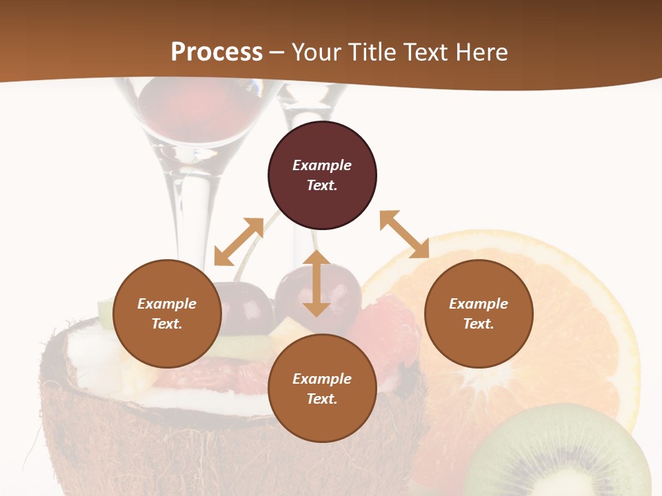 Meal Glass Martini PowerPoint Template