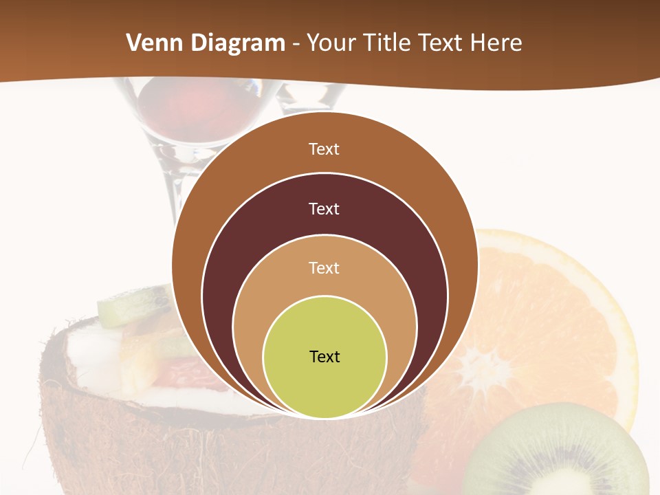 Meal Glass Martini PowerPoint Template