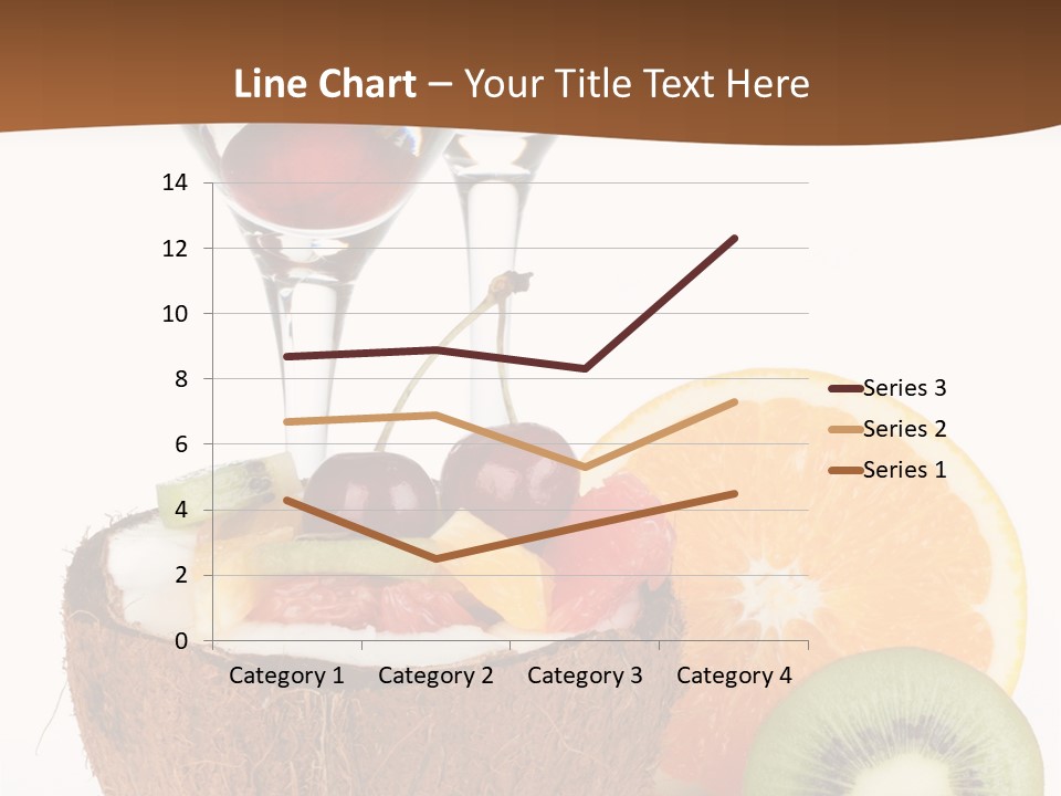 Meal Glass Martini PowerPoint Template
