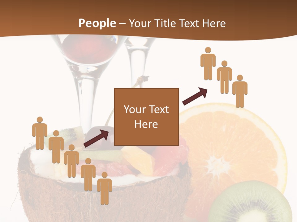 Meal Glass Martini PowerPoint Template