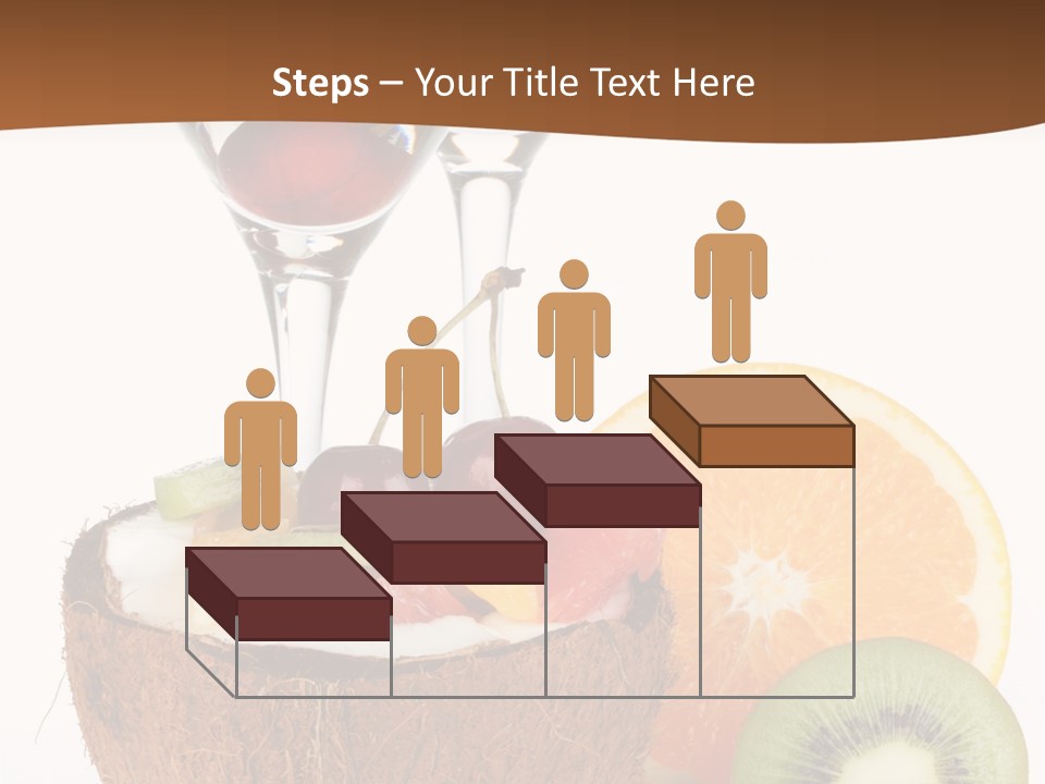 Meal Glass Martini PowerPoint Template