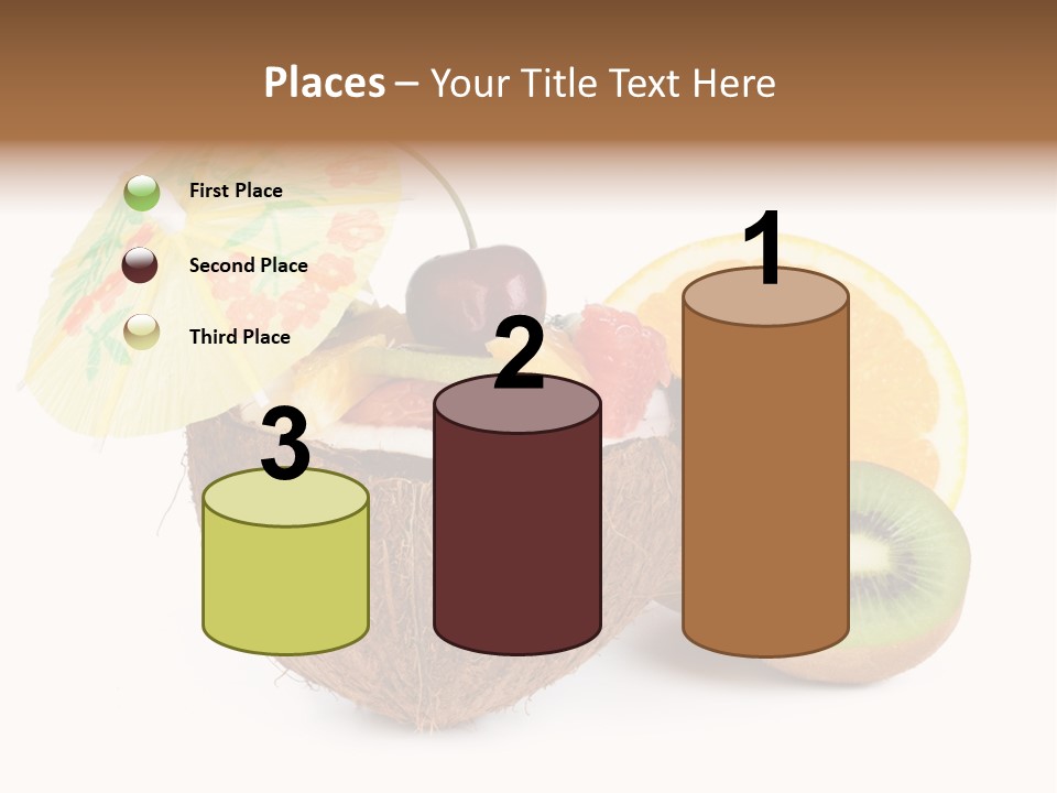 Delicious Useful White PowerPoint Template