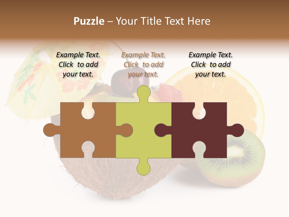 Delicious Useful White PowerPoint Template