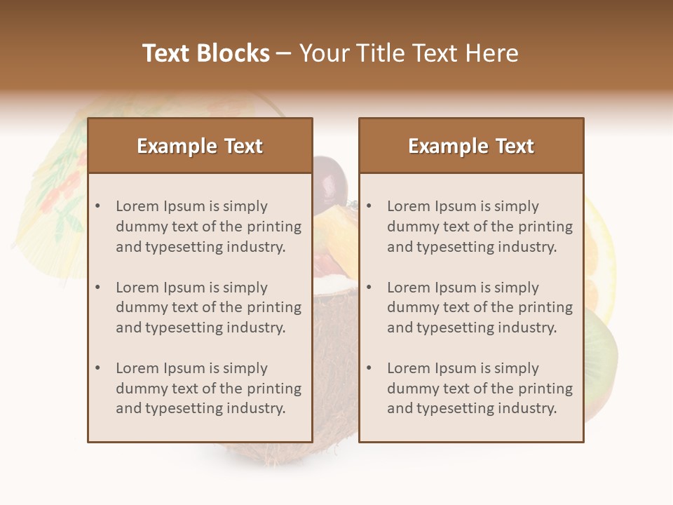 Delicious Useful White PowerPoint Template