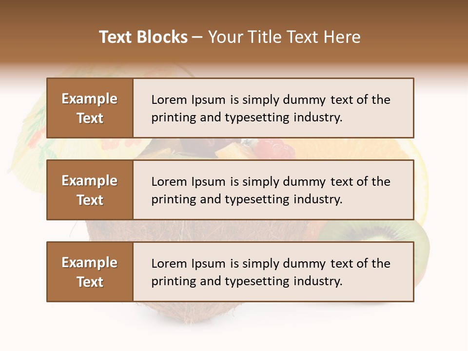 Delicious Useful White PowerPoint Template