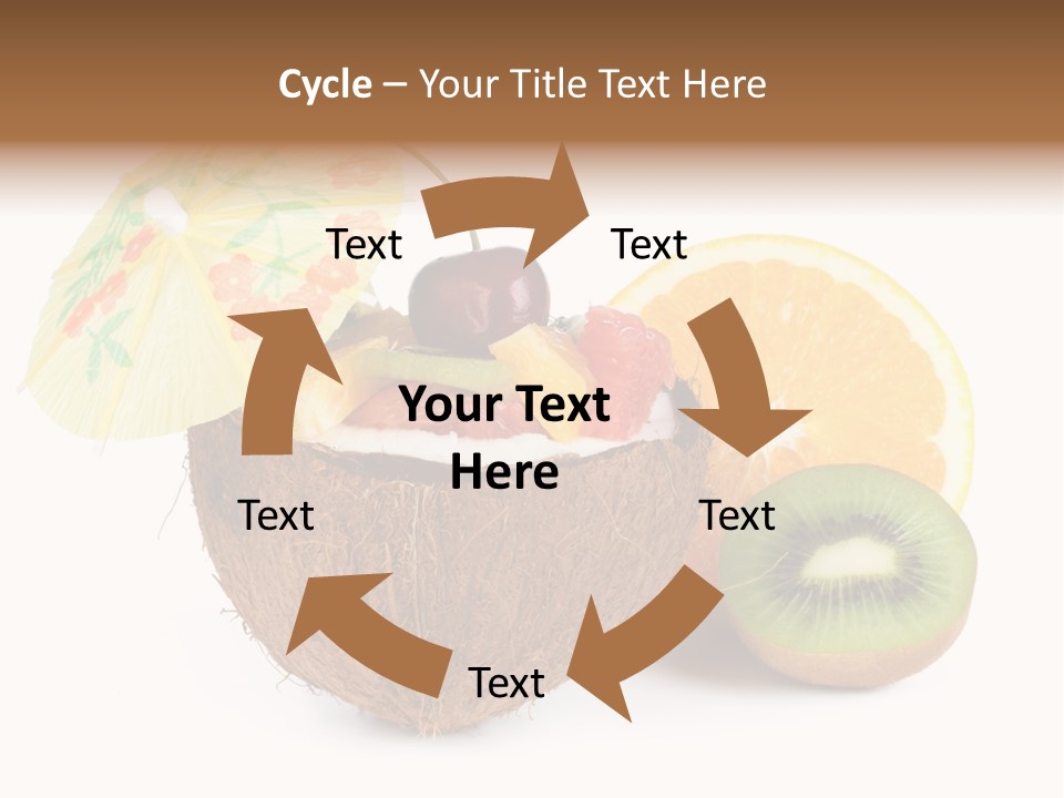 Delicious Useful White PowerPoint Template