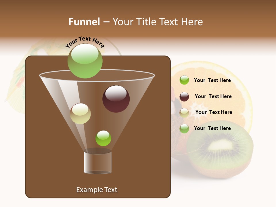 Delicious Useful White PowerPoint Template