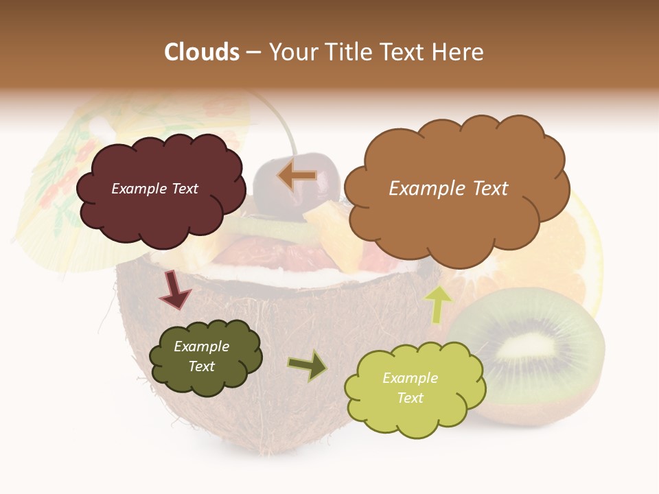 Delicious Useful White PowerPoint Template