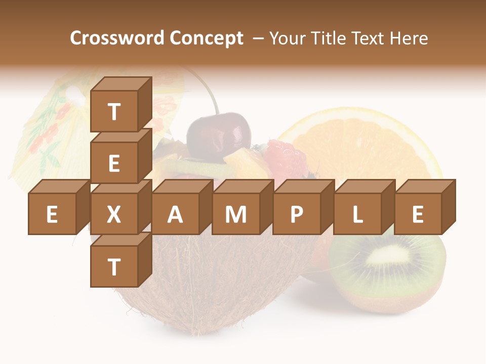 Delicious Useful White PowerPoint Template