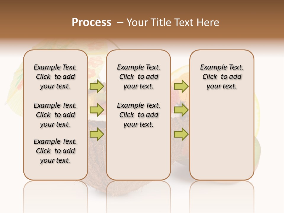 Delicious Useful White PowerPoint Template