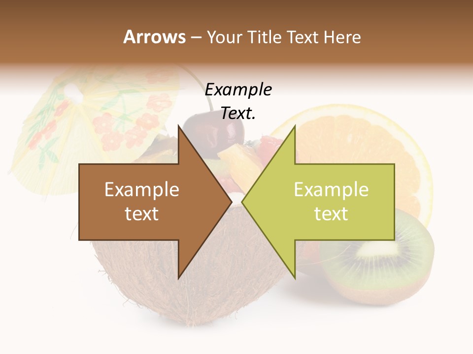 Delicious Useful White PowerPoint Template